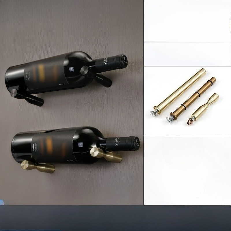 Wine Rack Wall Mount - 2쌍의 벽걸이형 와인 랙, 가정, 거실