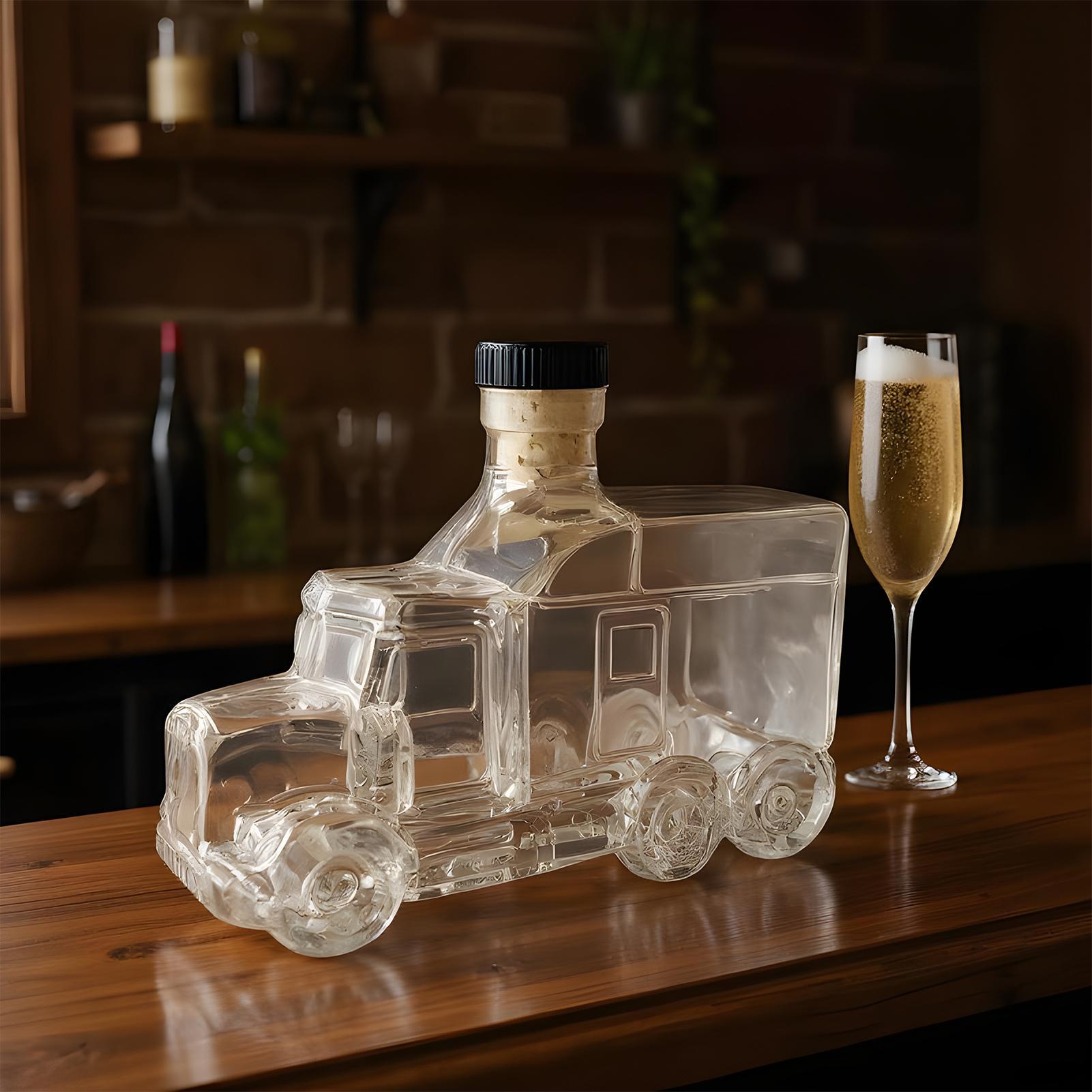 Wine Beer And Liquor - 375ml 장식용 병 디캔터 버번 디캔터