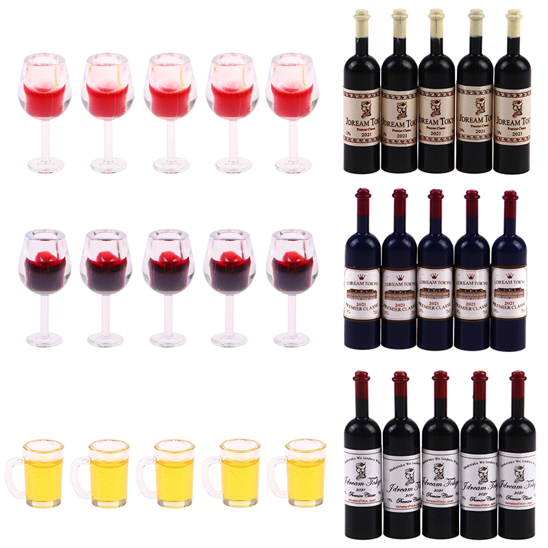 Wine Beer House - 【F】새로운 패션 고품질 5Pcs 1:12 인형