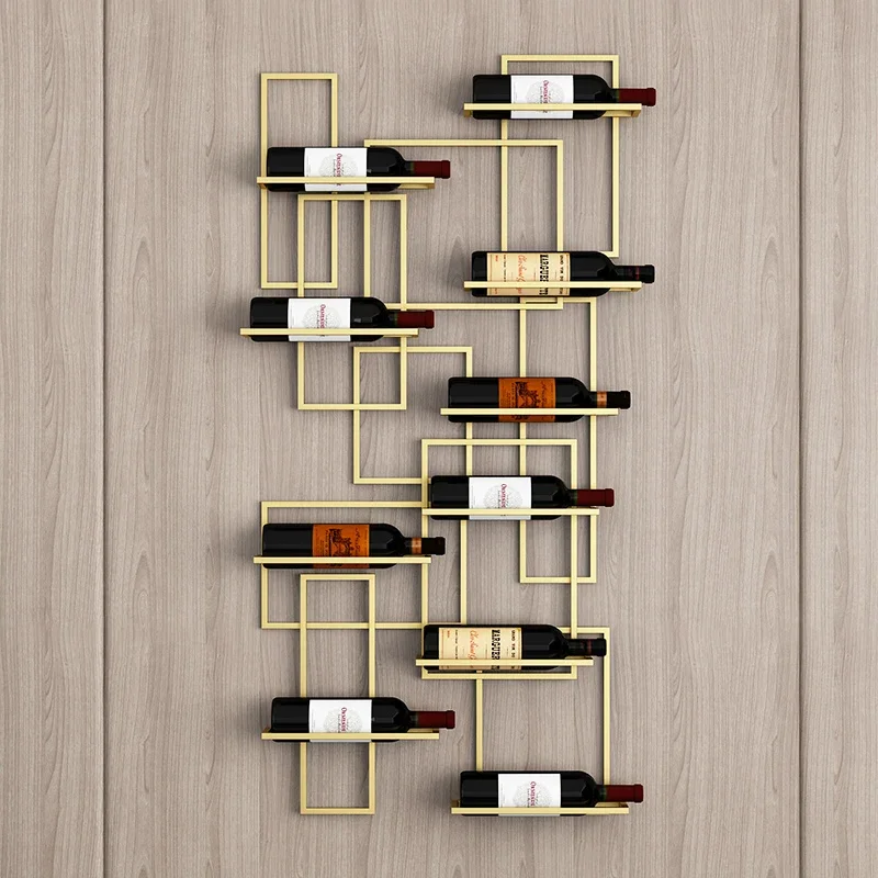 Wine Rack Wall Mount - 유럽 스타일 벽걸이 와인 랙 장식용