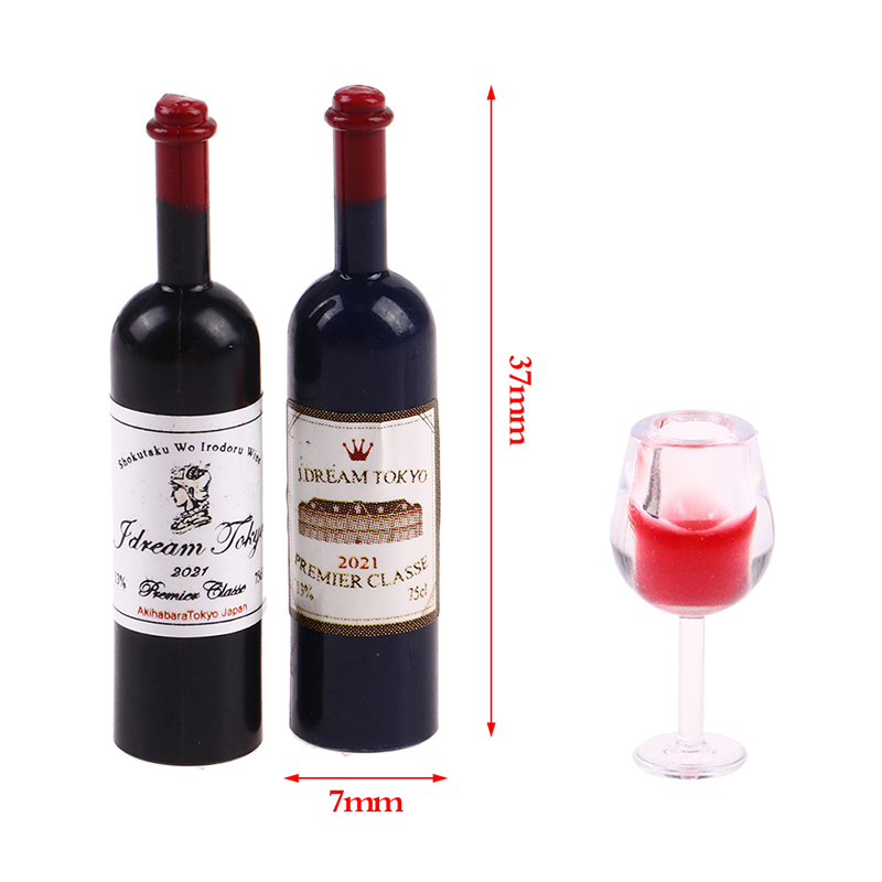 새로운 패션 고품질 5Pcs 1:12 인형 집 미니어처 - Wine Beer House 리뷰 및 가격