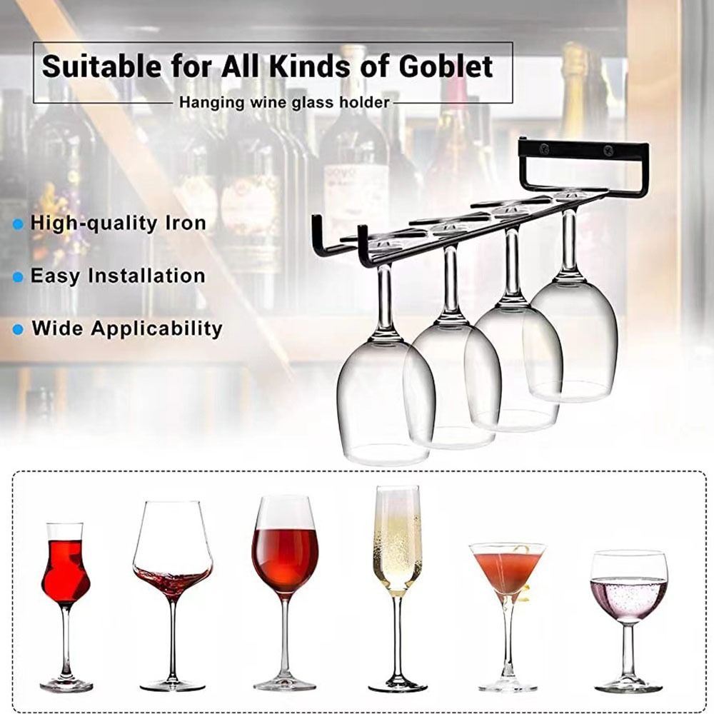 벽걸이 형 Stemware 홀더 주방 와인 유리 홀더  - Wine Rack Wall Mount 리뷰 및 가격
