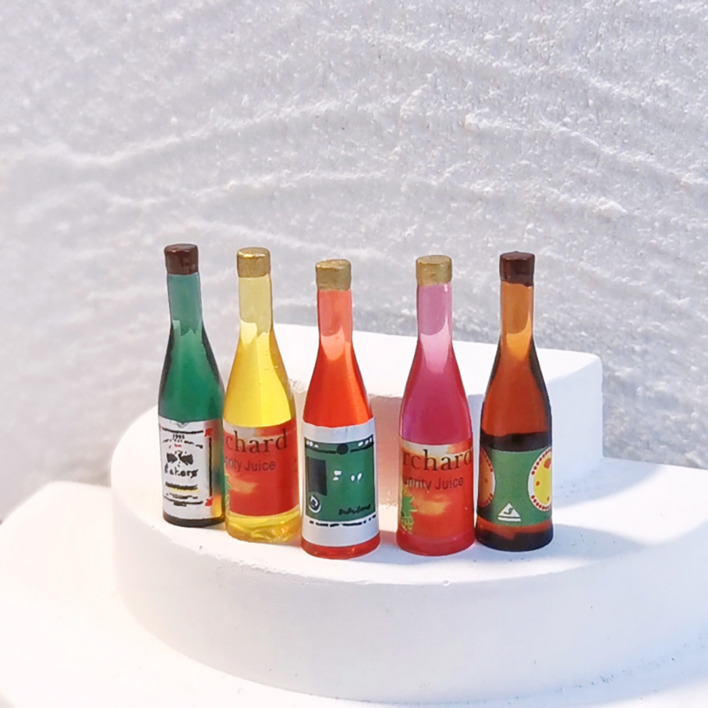 5Pcs 1/12 인형 집 미니어처 액세서리 인형 집  - Wine Beer House 리뷰 및 가격