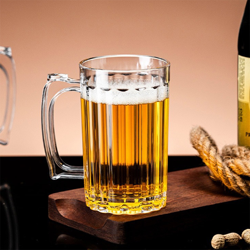 아크릴 맥주컵 가정용 머그잔 유리잔 손잡이 우유 커피  - Wine Beer And Liquor 리뷰 및 가격