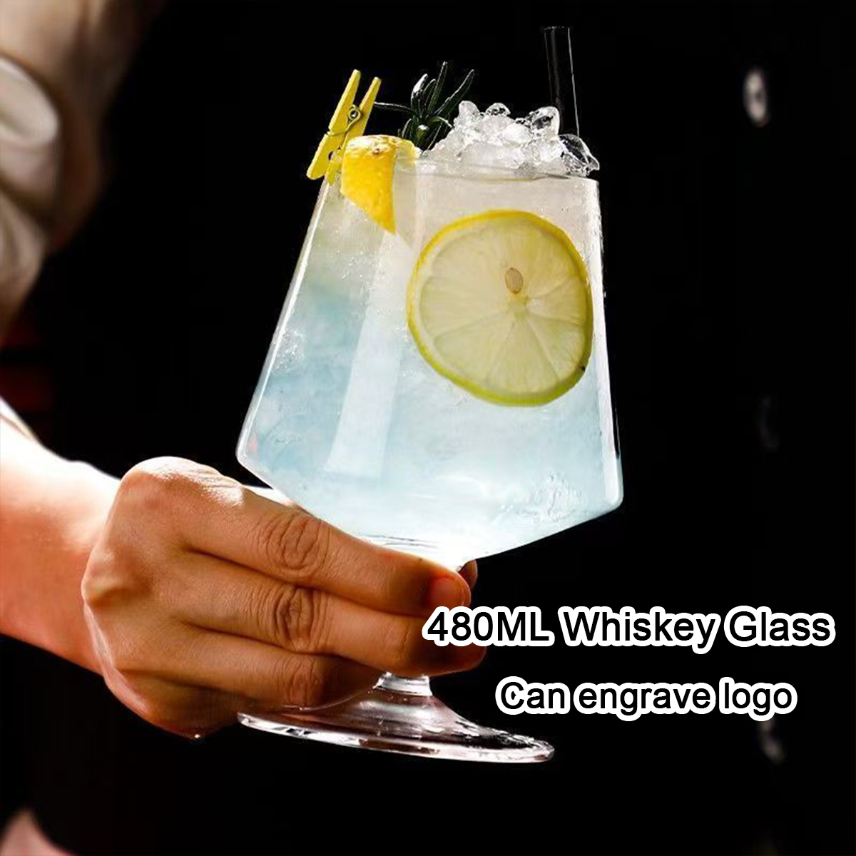 (로고 각인 가능) 480ml 크리스탈 잔 위스키잔,  - Wine Beer Foot 리뷰 및 가격