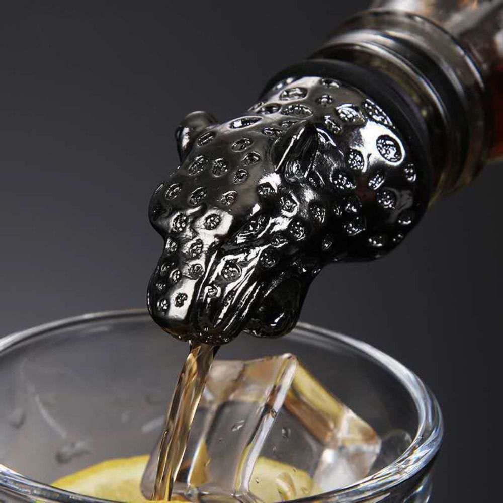 독특한 표범/사자/뿔양 헤드 와인 포어러 아연 합금 휴 - Wine Beer And Liquor 리뷰 및 가격
