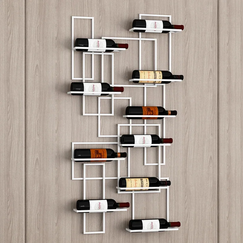 유럽 스타일 벽걸이 와인 랙 장식용 금색 금속 유리 걸 - Wine Rack Wall Mount 리뷰 및 가격