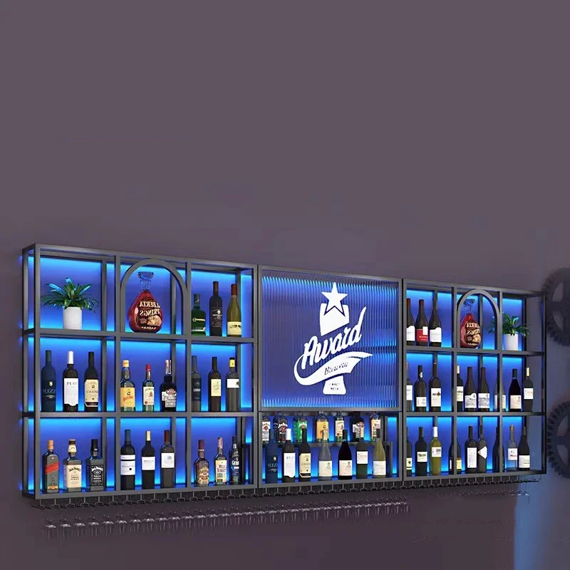 벽 마운트 대형 바 캐비닛 현대 럭셔리 아트 디자인 주 - Wine Rack Wall Mount 리뷰 및 가격