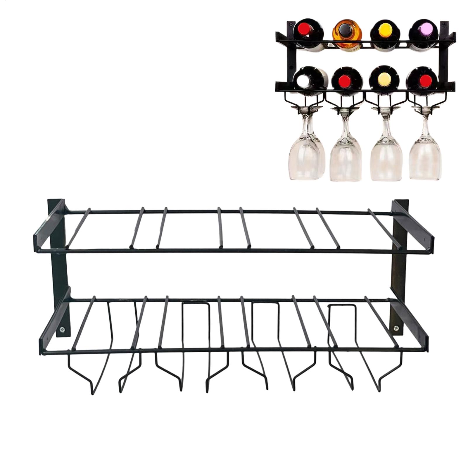 벽걸이 와인랙 이중 철제 와인 선반 병 진열 보관대 거 - Wine Rack Wall Mount 리뷰 및 가격