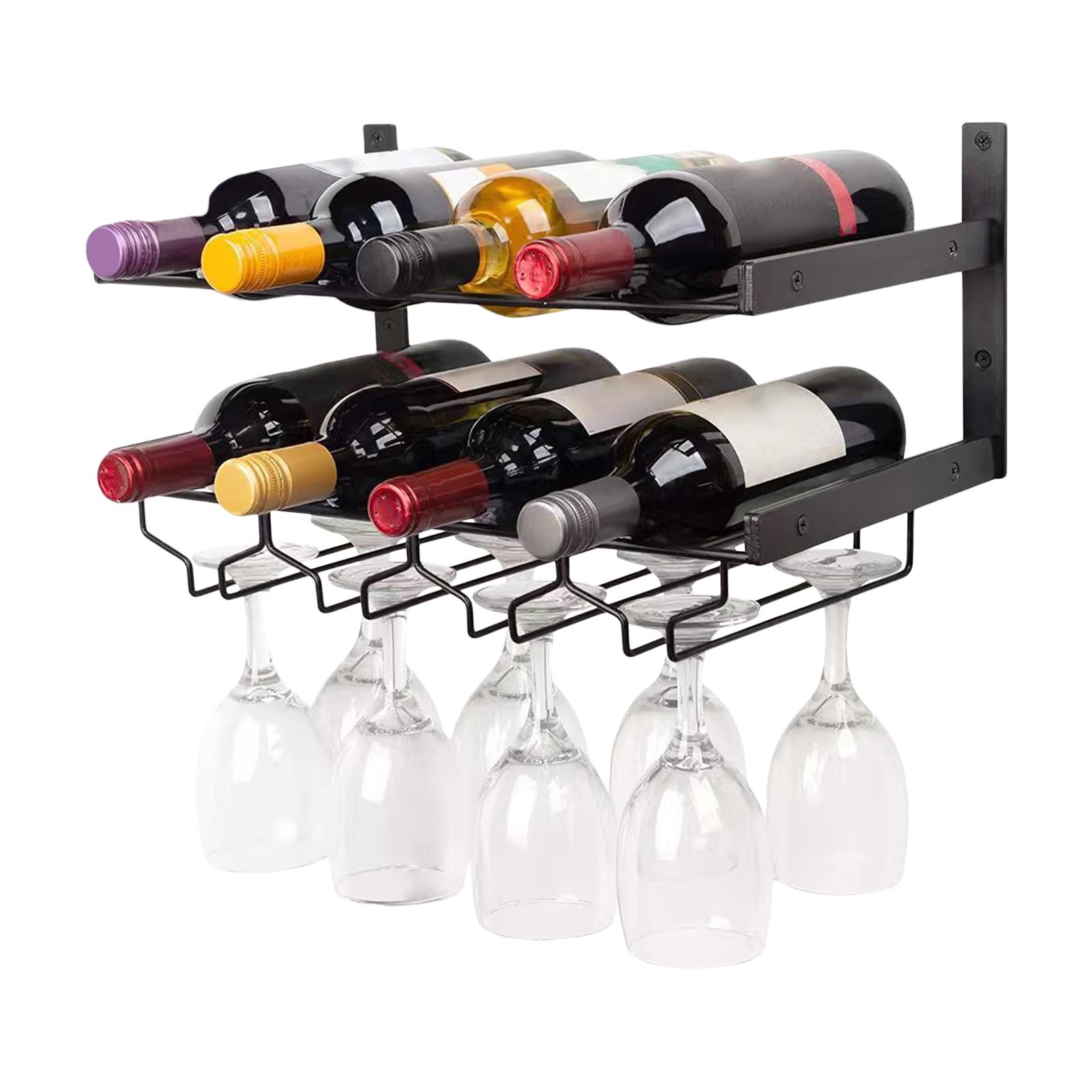 벽걸이 와인랙 이중 철제 와인 선반 병 진열 보관대 거 - Wine Rack Wall Mount 리뷰 및 가격